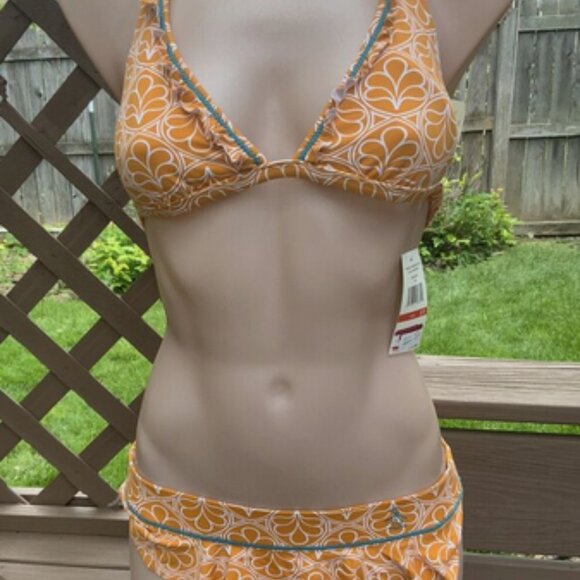 NWOT Women's Original Penguin 2pc Skimpy Halter Bikini Swim Set SzS/M - Picture 6 of 7